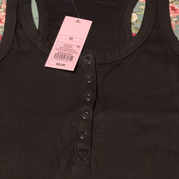 Wild Fable _black button up tank top, medium size. New with tags. Summer wear 💦 - Picture 2 of 5